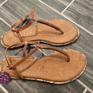 Blowfish Malibu thong sandals size 6 women’s